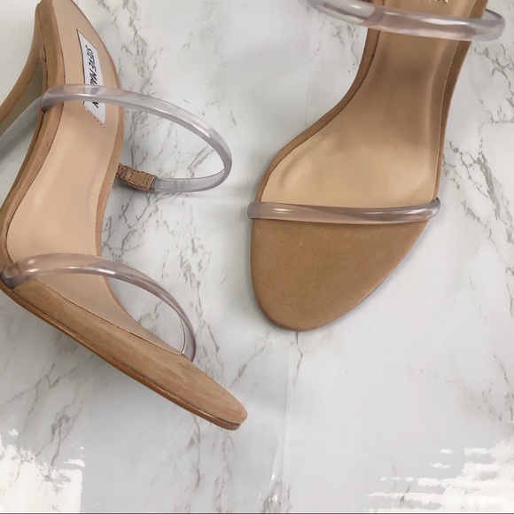 Steve Madden MINA Nude Mule Sandal - Picture 3 of 8
